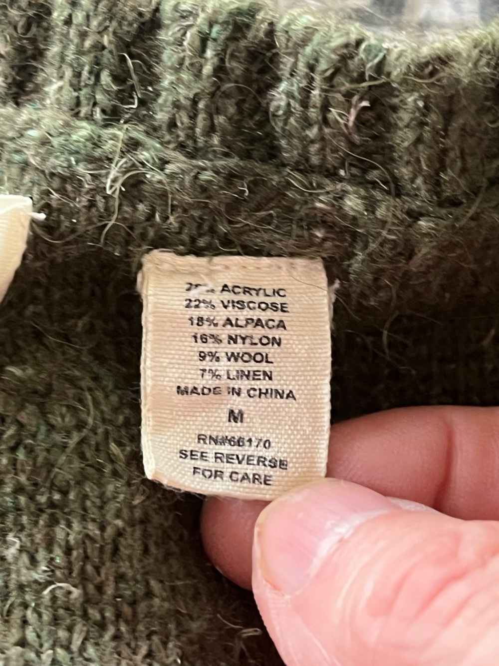 Vtg Sleeping on Snow Olive Green Floral Cropped Cardigan Sz M Cottagecore Fairy - Picture 9 of 11